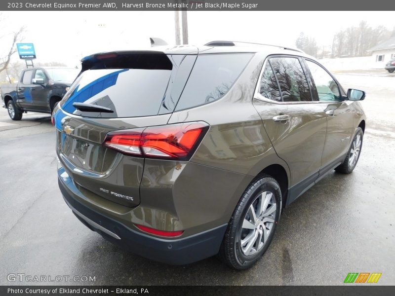 Harvest Bronze Metallic / Jet Black/Maple Sugar 2023 Chevrolet Equinox Premier AWD