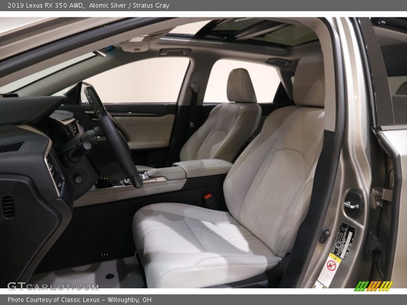 Atomic Silver / Stratus Gray 2019 Lexus RX 350 AWD