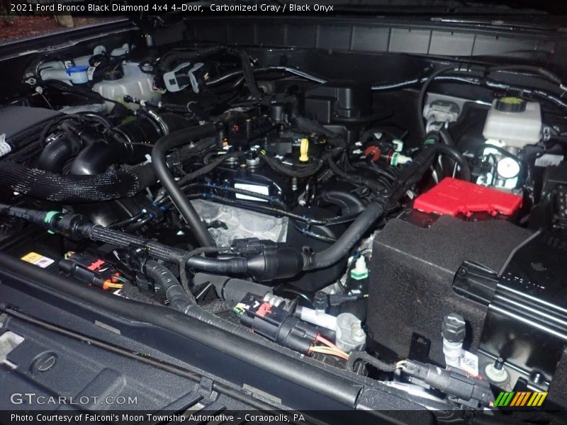  2021 Bronco Black Diamond 4x4 4-Door Engine - 2.3 Liter Turbocharged DOHC 16-Valve Ti-VCT EcoBoost 4 Cylinder