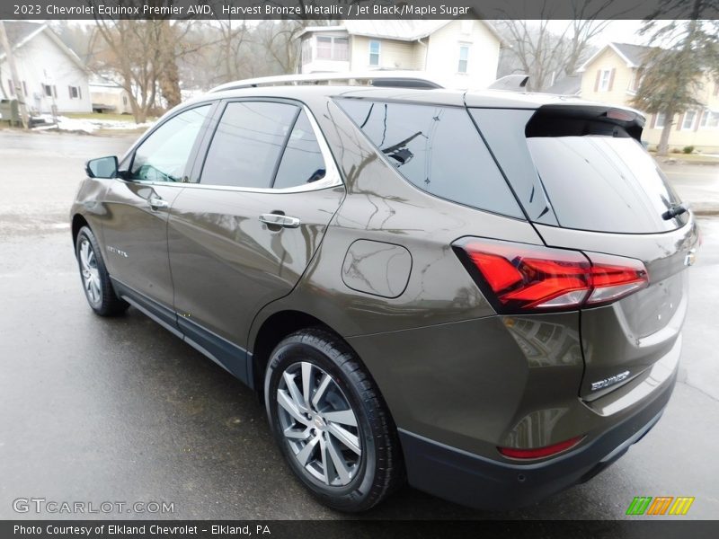 Harvest Bronze Metallic / Jet Black/Maple Sugar 2023 Chevrolet Equinox Premier AWD