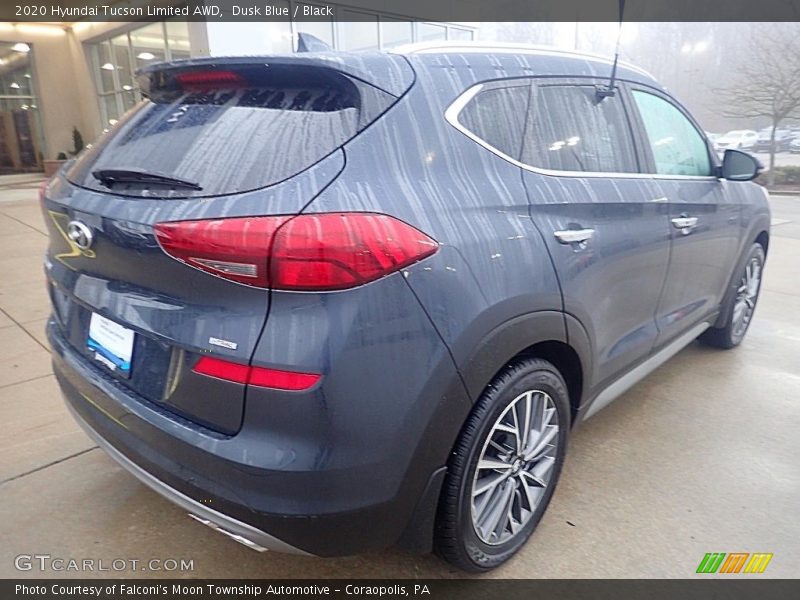 Dusk Blue / Black 2020 Hyundai Tucson Limited AWD