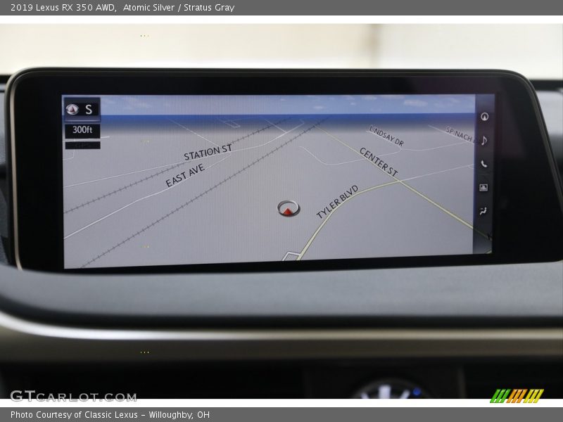 Atomic Silver / Stratus Gray 2019 Lexus RX 350 AWD