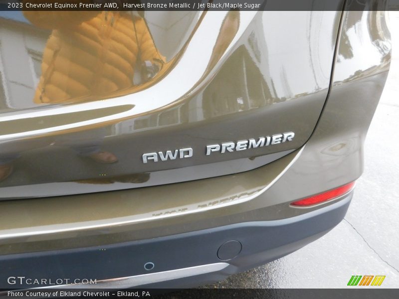 Harvest Bronze Metallic / Jet Black/Maple Sugar 2023 Chevrolet Equinox Premier AWD
