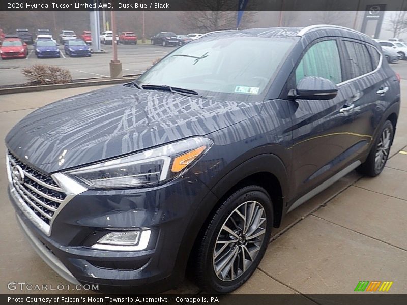 Dusk Blue / Black 2020 Hyundai Tucson Limited AWD