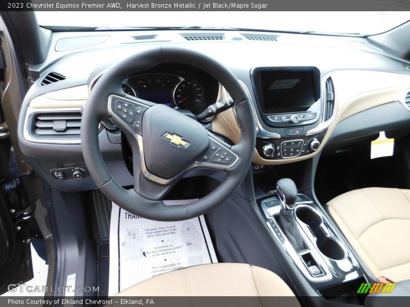 Harvest Bronze Metallic / Jet Black/Maple Sugar 2023 Chevrolet Equinox Premier AWD