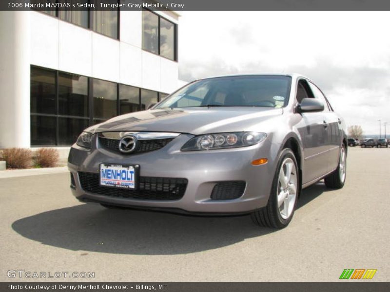 Tungsten Gray Metallic / Gray 2006 Mazda MAZDA6 s Sedan