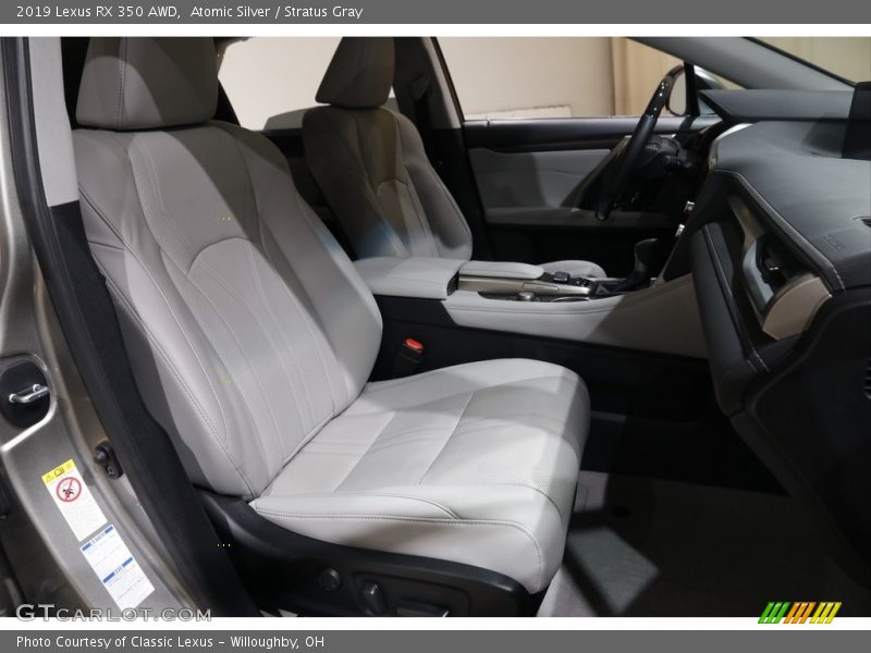 Atomic Silver / Stratus Gray 2019 Lexus RX 350 AWD