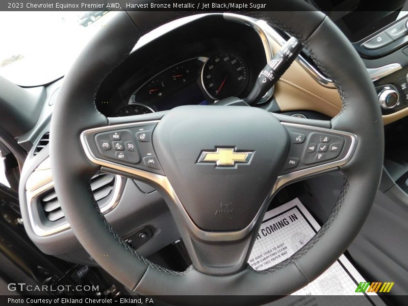 Harvest Bronze Metallic / Jet Black/Maple Sugar 2023 Chevrolet Equinox Premier AWD