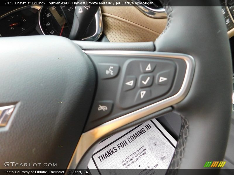 Harvest Bronze Metallic / Jet Black/Maple Sugar 2023 Chevrolet Equinox Premier AWD