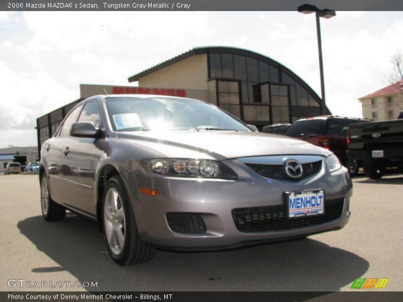 Tungsten Gray Metallic / Gray 2006 Mazda MAZDA6 s Sedan