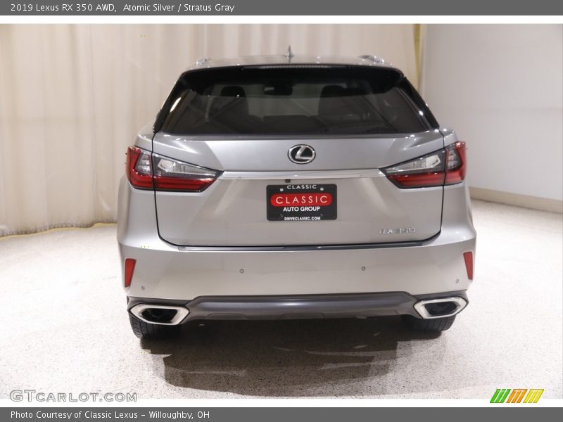 Atomic Silver / Stratus Gray 2019 Lexus RX 350 AWD