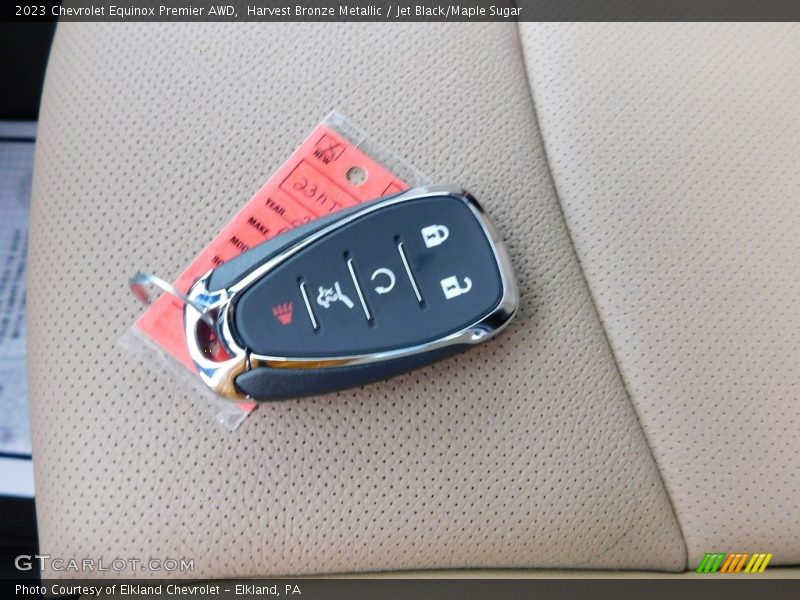 Harvest Bronze Metallic / Jet Black/Maple Sugar 2023 Chevrolet Equinox Premier AWD
