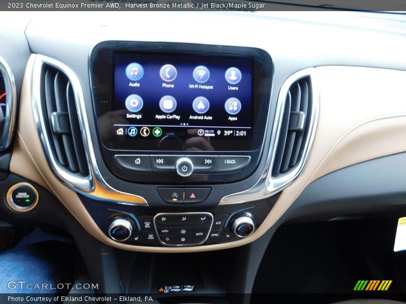 Harvest Bronze Metallic / Jet Black/Maple Sugar 2023 Chevrolet Equinox Premier AWD