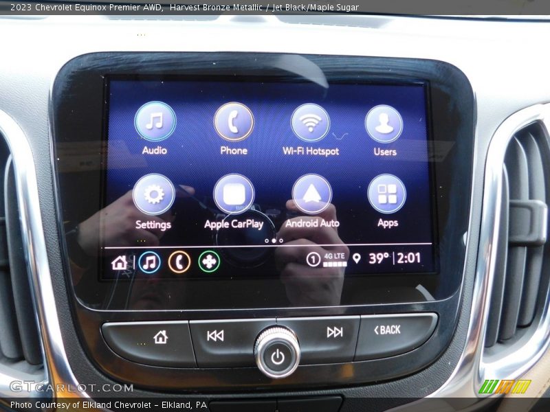 Harvest Bronze Metallic / Jet Black/Maple Sugar 2023 Chevrolet Equinox Premier AWD