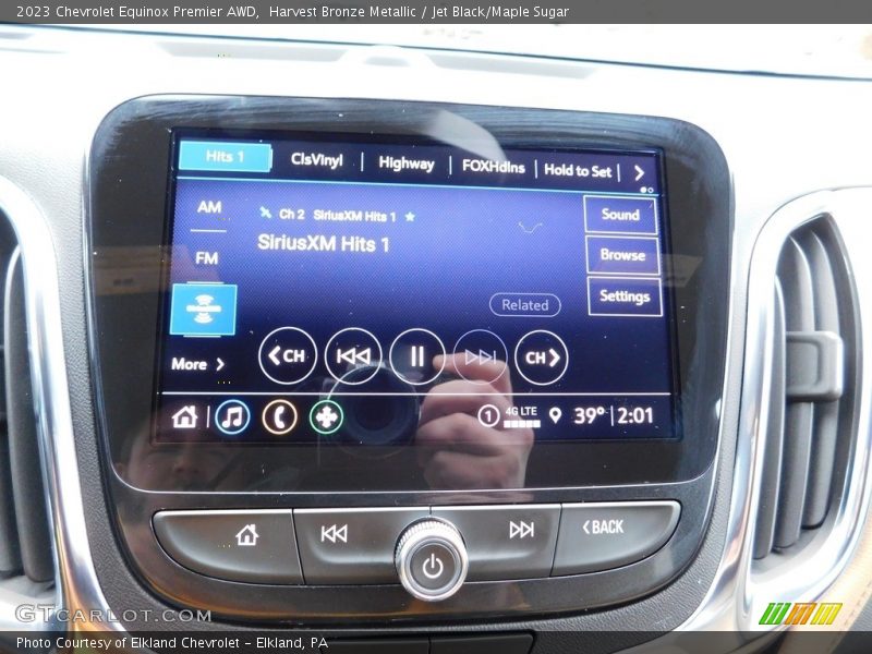 Harvest Bronze Metallic / Jet Black/Maple Sugar 2023 Chevrolet Equinox Premier AWD