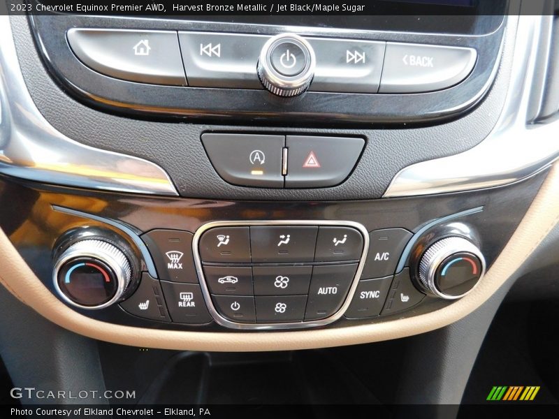 Harvest Bronze Metallic / Jet Black/Maple Sugar 2023 Chevrolet Equinox Premier AWD