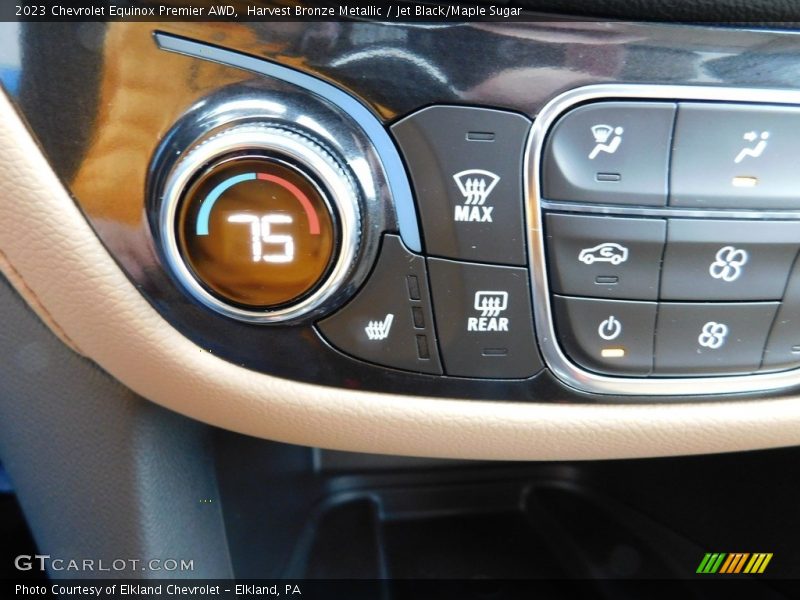 Harvest Bronze Metallic / Jet Black/Maple Sugar 2023 Chevrolet Equinox Premier AWD