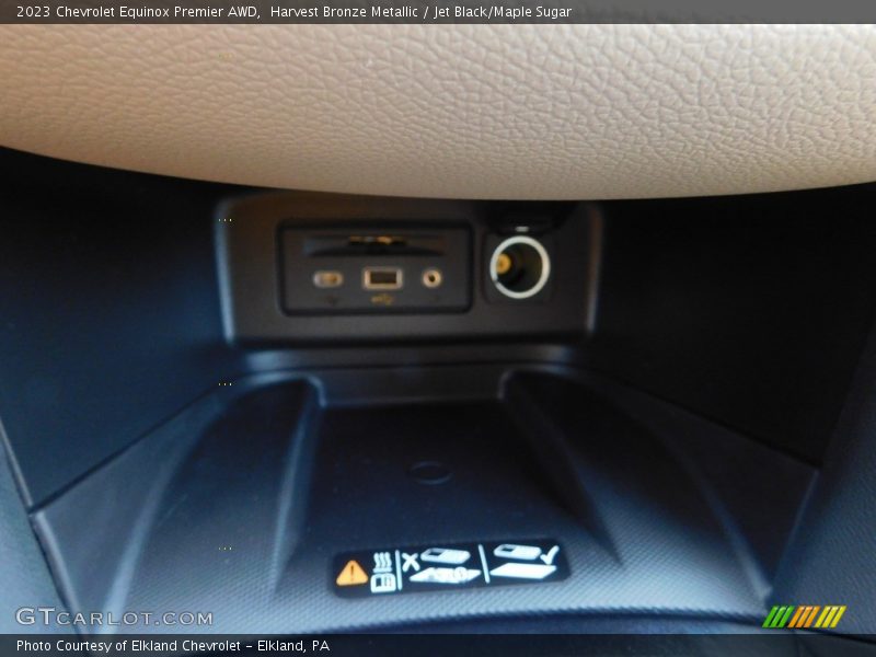 Harvest Bronze Metallic / Jet Black/Maple Sugar 2023 Chevrolet Equinox Premier AWD