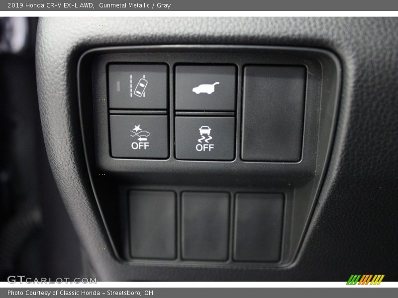 Gunmetal Metallic / Gray 2019 Honda CR-V EX-L AWD