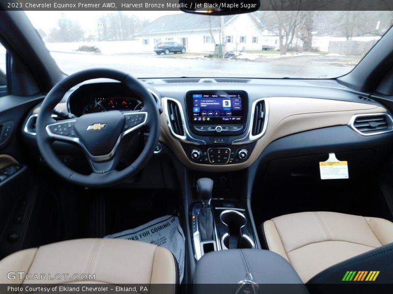 Harvest Bronze Metallic / Jet Black/Maple Sugar 2023 Chevrolet Equinox Premier AWD