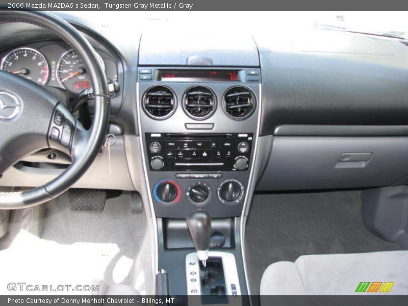 Tungsten Gray Metallic / Gray 2006 Mazda MAZDA6 s Sedan