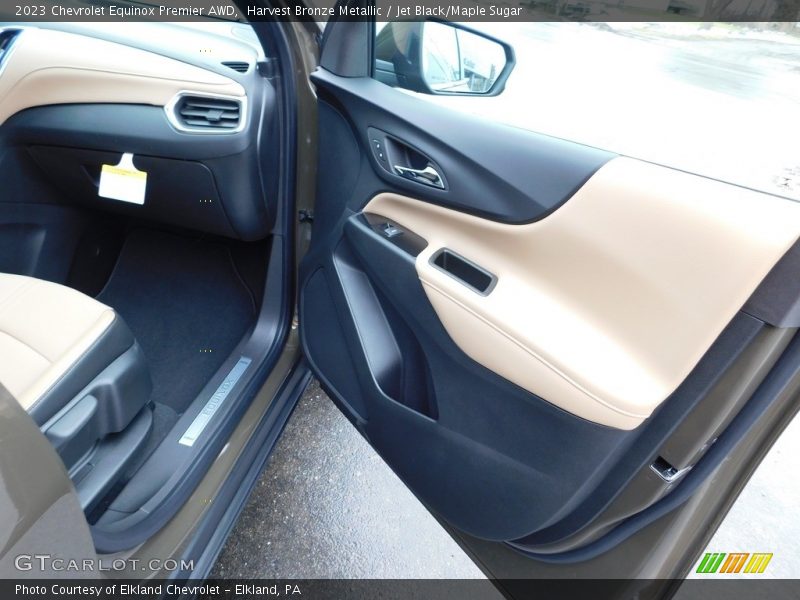 Harvest Bronze Metallic / Jet Black/Maple Sugar 2023 Chevrolet Equinox Premier AWD