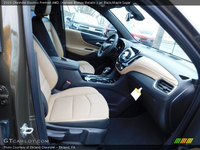 Harvest Bronze Metallic / Jet Black/Maple Sugar 2023 Chevrolet Equinox Premier AWD