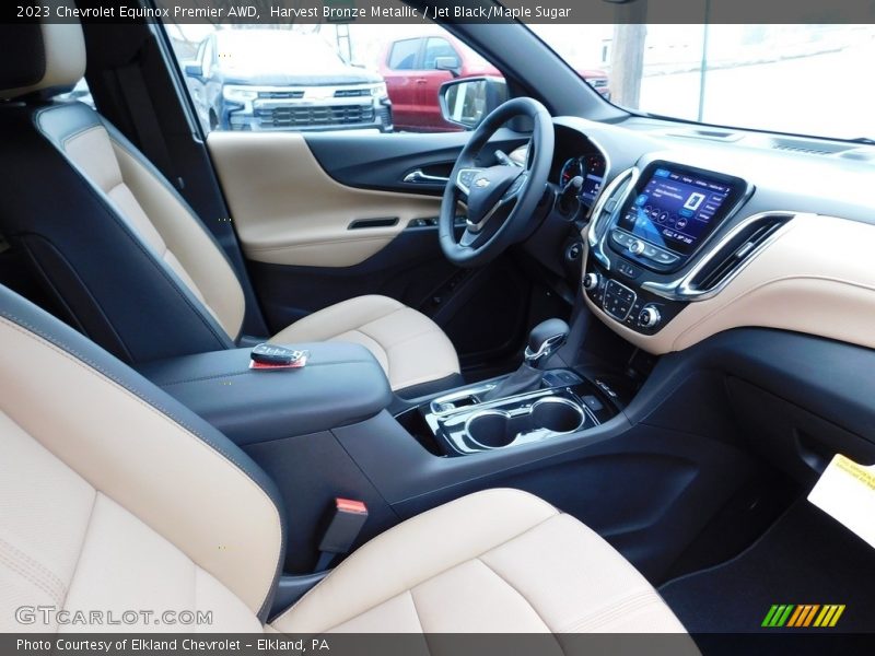 Harvest Bronze Metallic / Jet Black/Maple Sugar 2023 Chevrolet Equinox Premier AWD