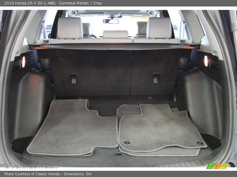 Gunmetal Metallic / Gray 2019 Honda CR-V EX-L AWD
