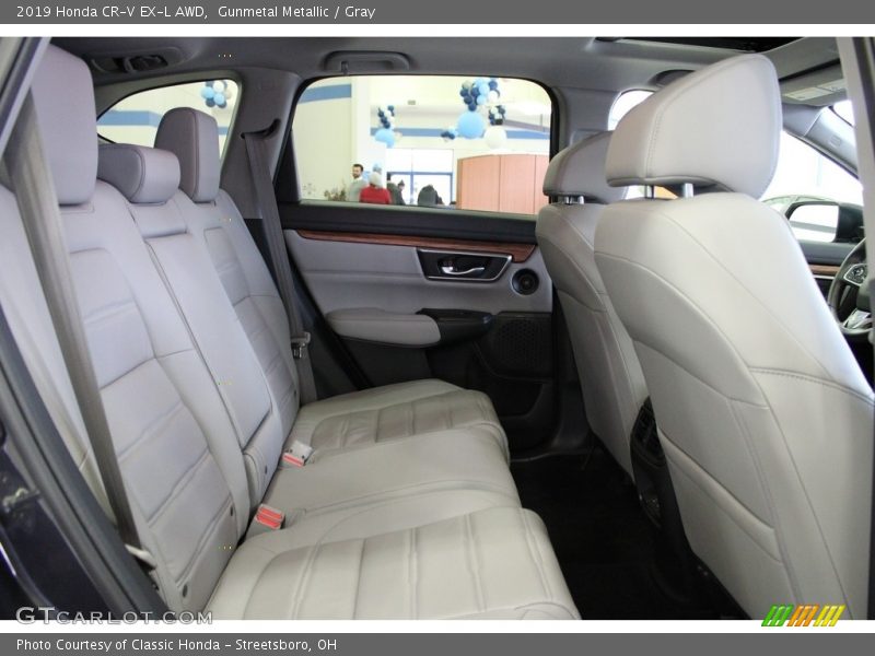 Gunmetal Metallic / Gray 2019 Honda CR-V EX-L AWD