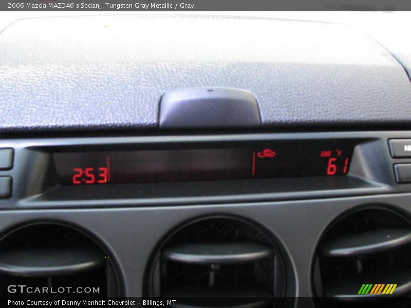Tungsten Gray Metallic / Gray 2006 Mazda MAZDA6 s Sedan