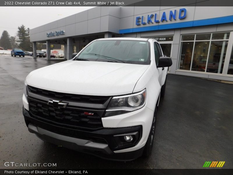 Summit White / Jet Black 2022 Chevrolet Colorado Z71 Crew Cab 4x4