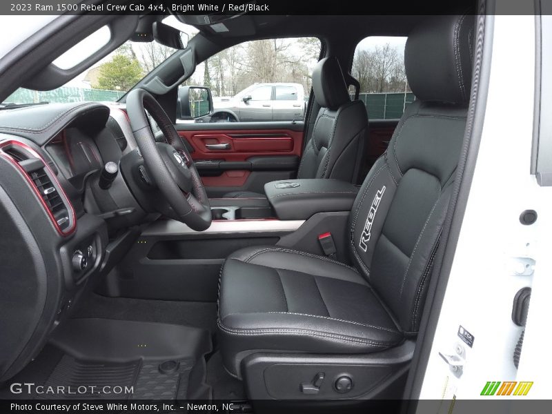  2023 1500 Rebel Crew Cab 4x4 Red/Black Interior