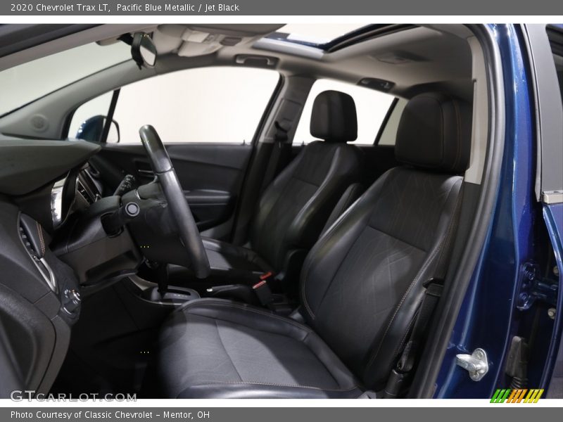 Pacific Blue Metallic / Jet Black 2020 Chevrolet Trax LT