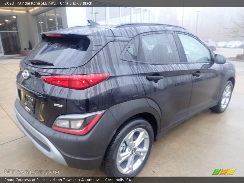 Ultra Black / Black 2023 Hyundai Kona SEL AWD
