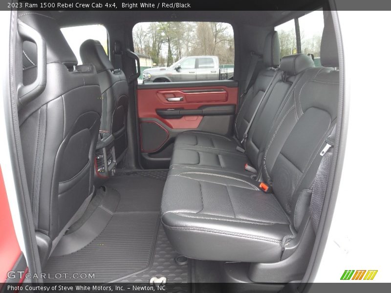 Rear Seat of 2023 1500 Rebel Crew Cab 4x4