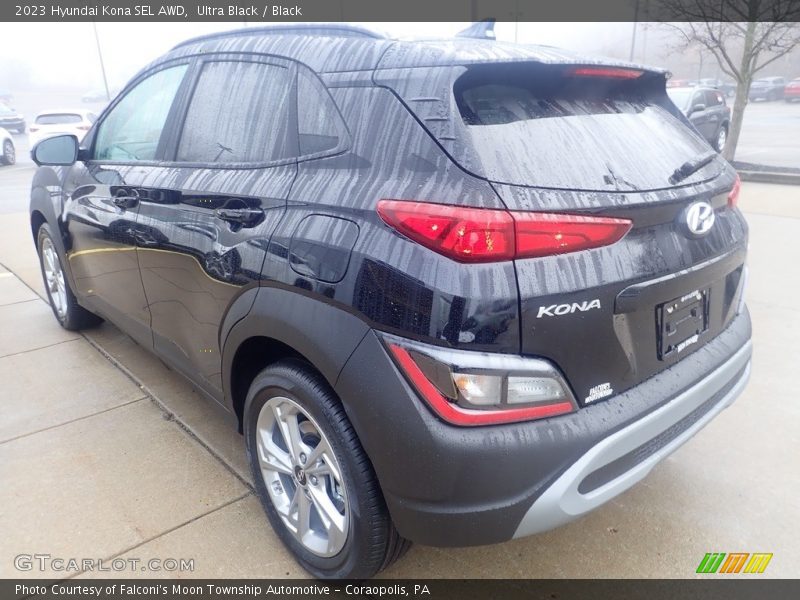 Ultra Black / Black 2023 Hyundai Kona SEL AWD