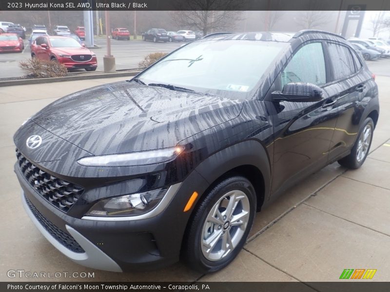 Ultra Black / Black 2023 Hyundai Kona SEL AWD