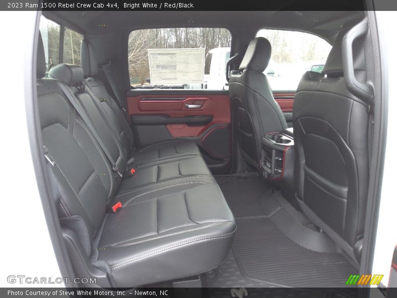 Rear Seat of 2023 1500 Rebel Crew Cab 4x4