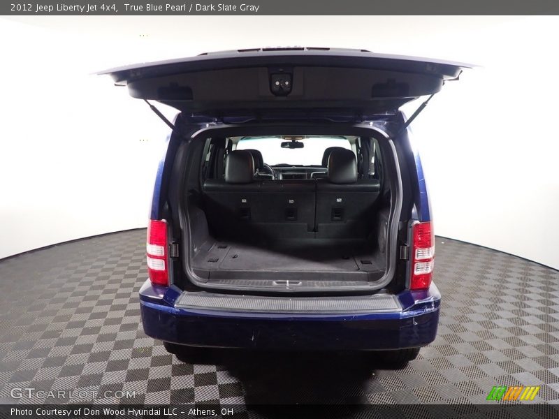 True Blue Pearl / Dark Slate Gray 2012 Jeep Liberty Jet 4x4