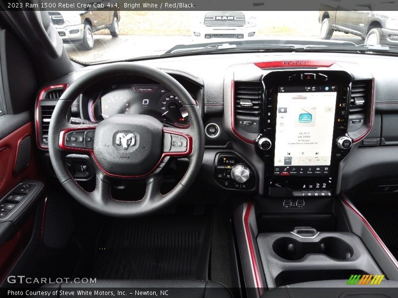 Dashboard of 2023 1500 Rebel Crew Cab 4x4