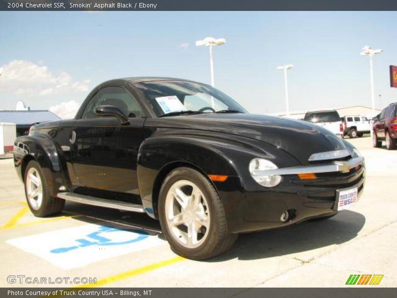 Smokin' Asphalt Black / Ebony 2004 Chevrolet SSR