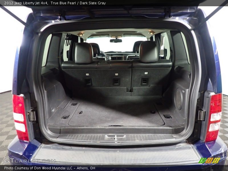 True Blue Pearl / Dark Slate Gray 2012 Jeep Liberty Jet 4x4