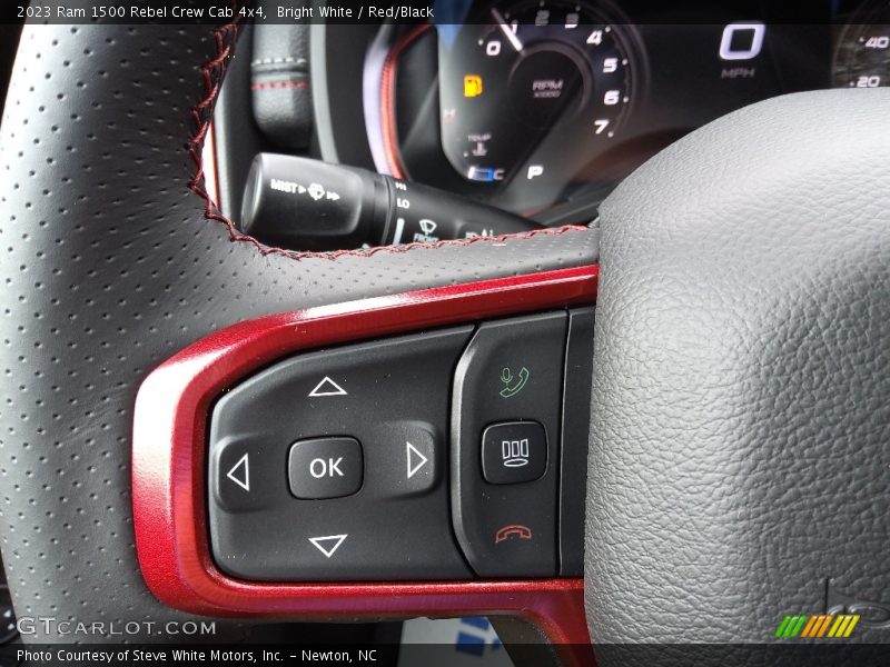  2023 1500 Rebel Crew Cab 4x4 Steering Wheel