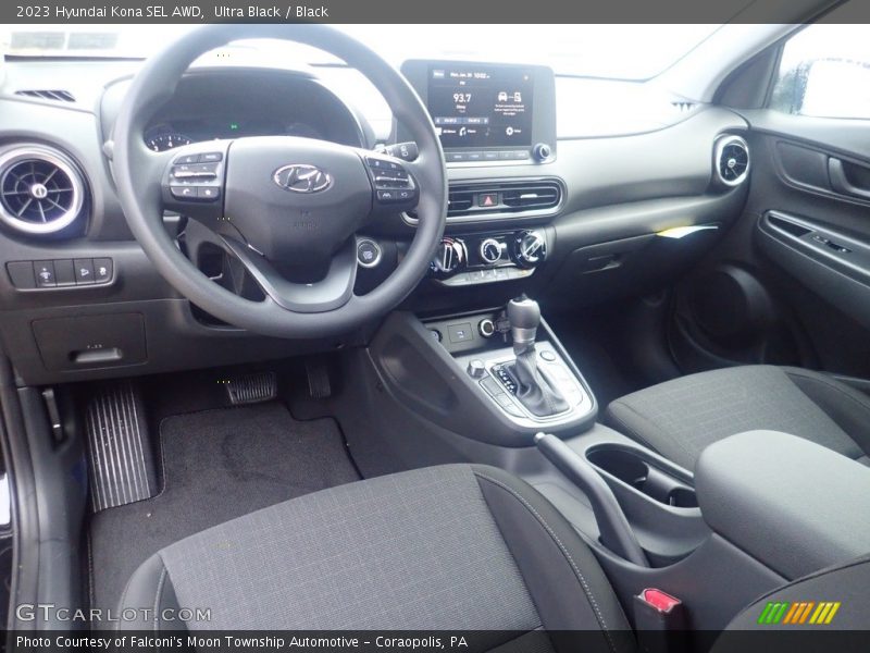 Ultra Black / Black 2023 Hyundai Kona SEL AWD