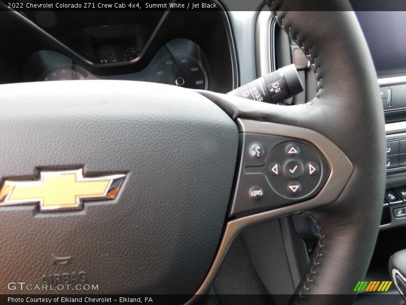Summit White / Jet Black 2022 Chevrolet Colorado Z71 Crew Cab 4x4