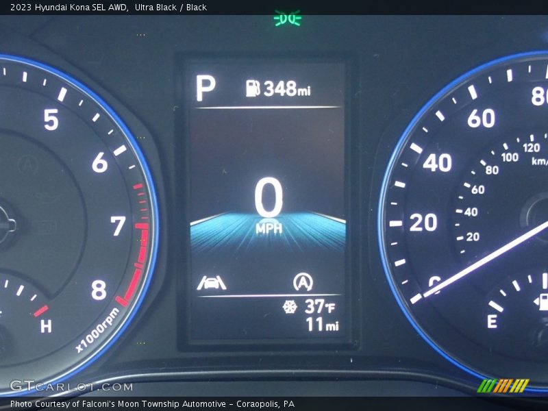 Ultra Black / Black 2023 Hyundai Kona SEL AWD