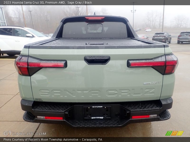 Sage Gray / Black 2023 Hyundai Santa Cruz SEL Premium AWD
