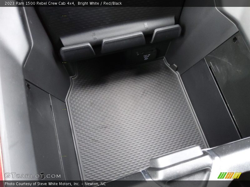 Bright White / Red/Black 2023 Ram 1500 Rebel Crew Cab 4x4