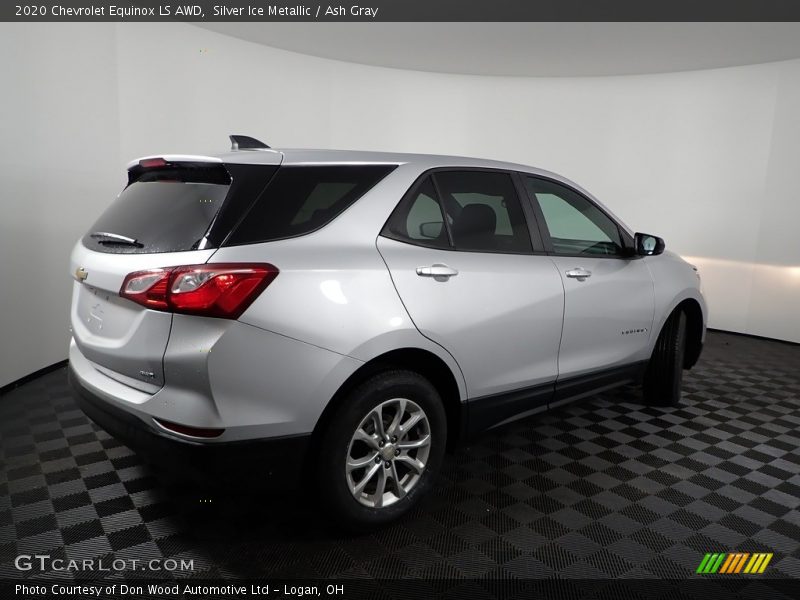 Silver Ice Metallic / Ash Gray 2020 Chevrolet Equinox LS AWD